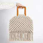 ZAWJIEN Élan Bag - Handcrafted macrame accessory, styled product shot