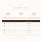 ZAWJIEN Serena Slides - Handcrafted macrame slippers, editorial photo