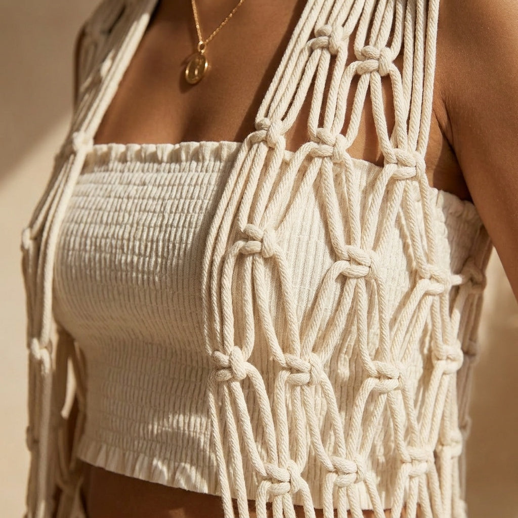 Sahel Fringe Vest